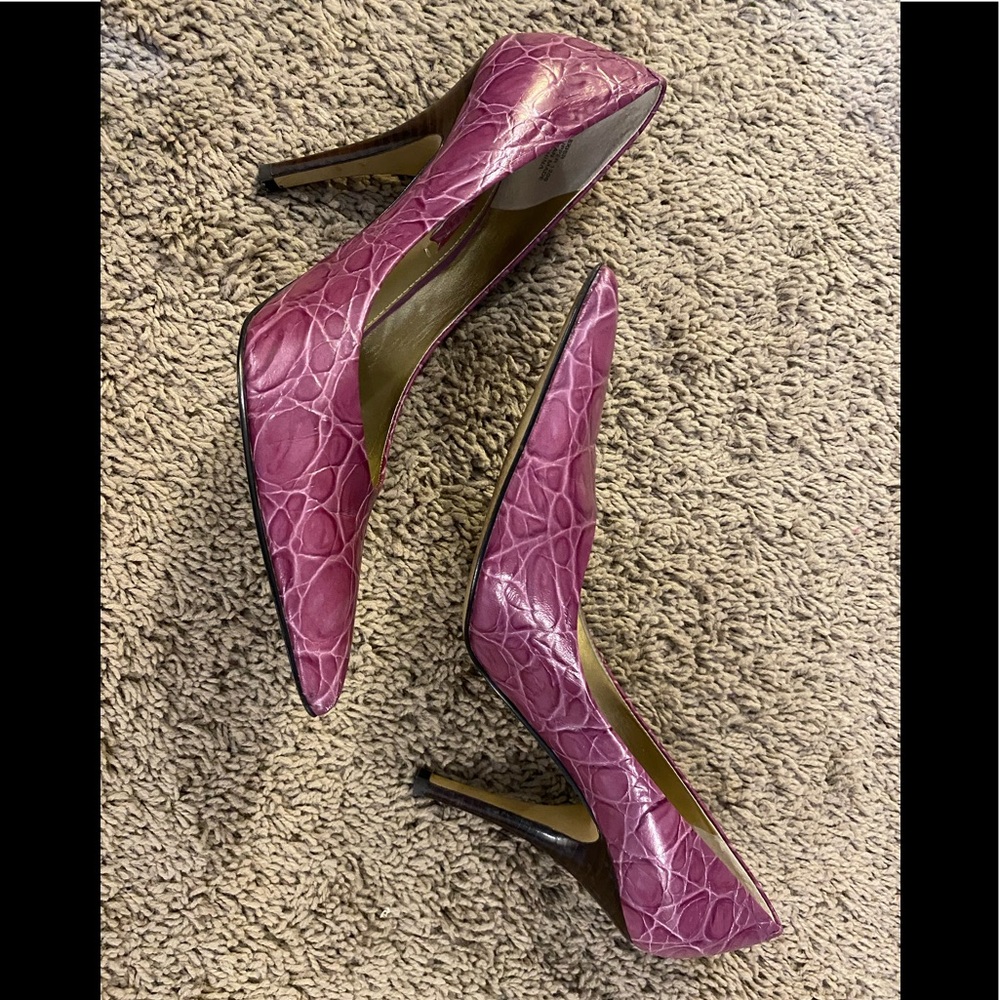 EUC Nine West | purple heels | size 7